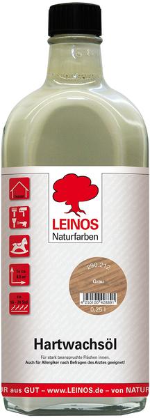Leinos Hartwachsöl Grau 250 ml (290-212)