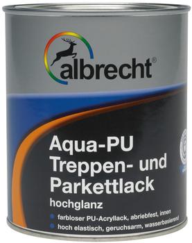 Albrecht AZ Aqua-PU Treppen- und Parkettlack glänzend 2,5 l (A411054)