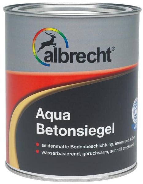 Albrecht AZ Aqua-Betonsiegel kieselgrau 2,5 l (A371280)