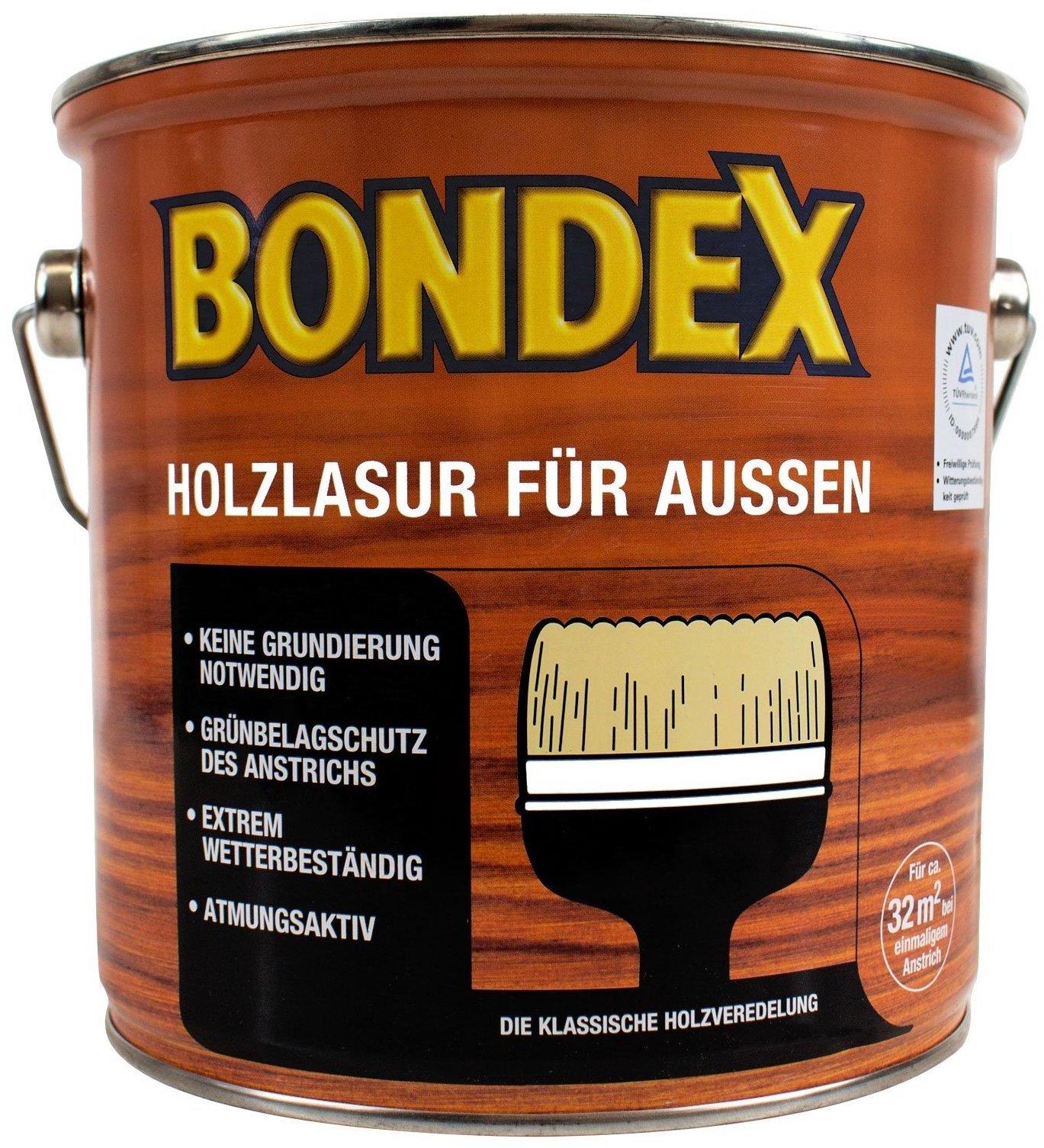 Bondex Holzlasur für aussen 0,75 l Mahagoni Test TOP Angebote ab 11,36 €  (April 2023)