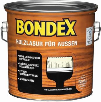 Bondex Holzlasur für aussen 2,5 l Ebenholz
