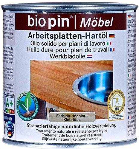 Biopin Arbeitsplatten-Hartöl Transparent 375 ml