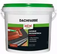 MEM Dachfarbe 5 kg ziegelrot