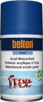 belton Free Acryl-Wasserlack Enzianblau matt 250 ml