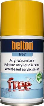 belton Free Acryl-Wasserlack Rapsgelb hochglänzend 250 ml