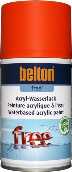 belton Free Acryl-Wasserlack Reinorange matt 250 mlB