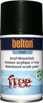 belton Free Acryl-Wasserlack Tiefschwarz seidenglänzend 250 ml