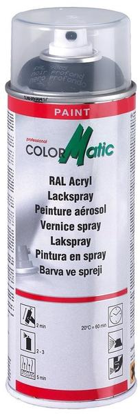 ColorMatic Lackspray RAL 9005 Tiefschwarz Seidenglänzend 400 ml