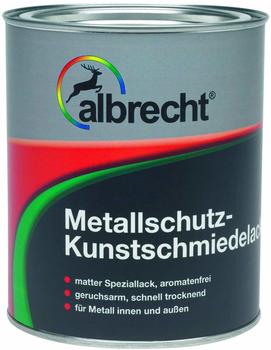 Albrecht AZ Metallschutz-Kunstschmiedelack Schwarz matt 375 ml