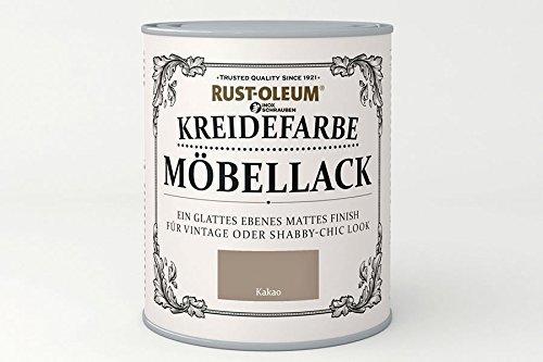 RUST-OLEUM Möbellack Kreidefarbe Kakao Matt 750 ml