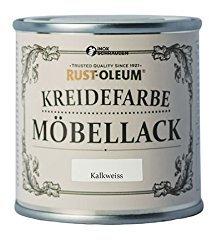 RUST-OLEUM Möbellack Kreidefarbe Kalkweiss Matt 125 ml