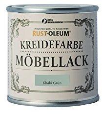 RUST-OLEUM M&ouml;bellack Kreidefarbe Khaki Gr&uuml;n Matt 125 ml
