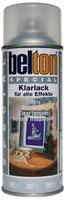 Special Klarlack F&uuml;r Alle Effekte 400 Ml Gl&auml;nzend Spr&uuml;hlack Farblos - Belton