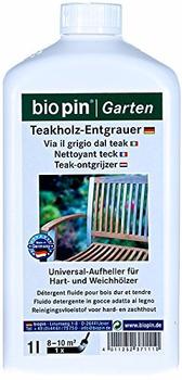 Biopin Teakholz-Entgrauer Transparent 1 l