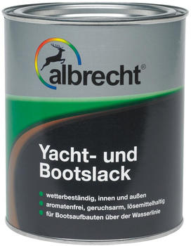 Albrecht AZ Yacht- und Bootslack Transparent hochglänzend 375 ml