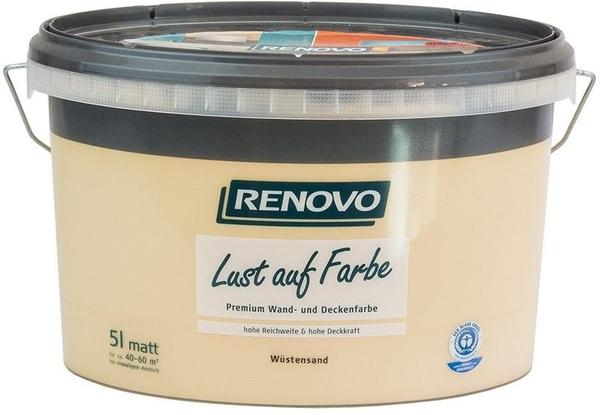 Renovo Trendfarbe Lust auf Farbe Wüstensand 25 l beige