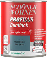 Profidur 750 ml Buntlack RAL 5014 Taubenblau Hochgl&auml;nzend Sch&ouml;ner Wohnen