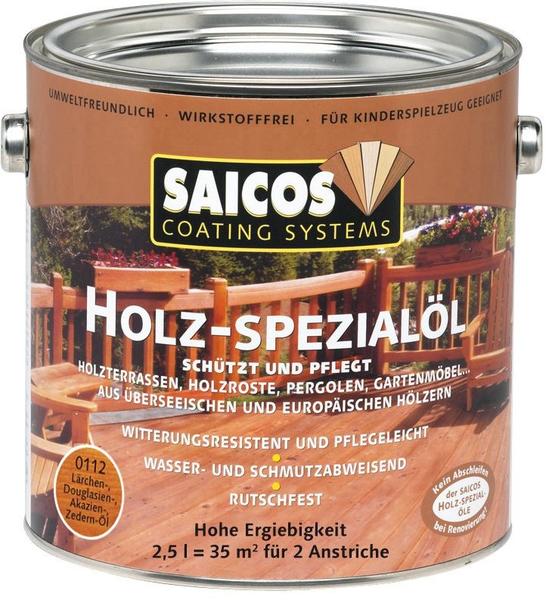 Saicos Holzspezialöl 2,5 l Lärche