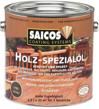 Saicos Holzspezialöl 2,5 l schwarz