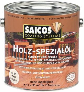 Saicos Holzspezialöl 2,5 l weiß