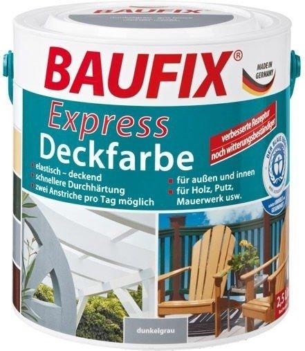 Baufix GmbH Baufix Express-Deckfarbe 2,5 l dunkelgrau