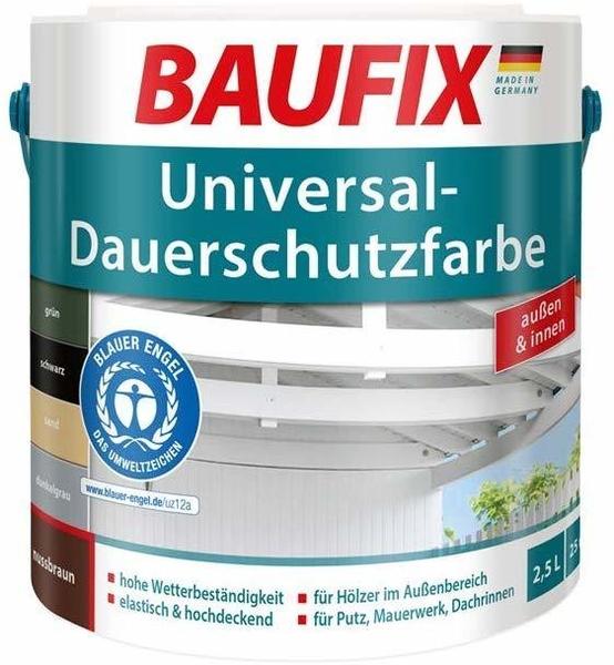 Baufix Universal-Dauerschutzfarbe 2,5 l dunkelgrau
