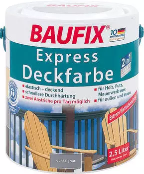 Baufix Express-Deckfarbe 2,5 l gr&uuml;n