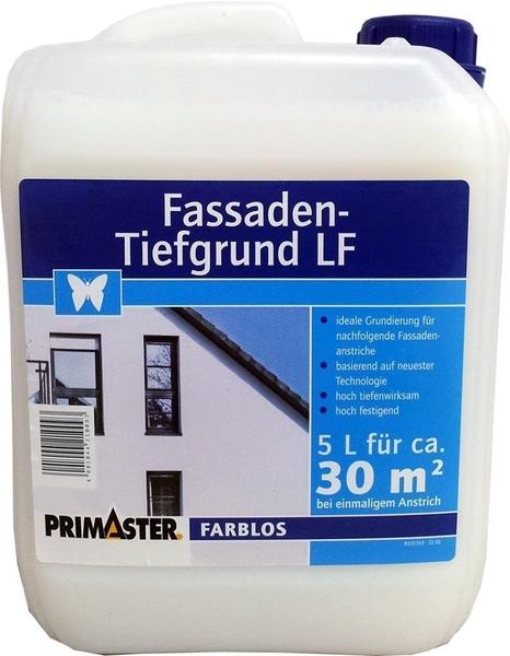 PRIMASTER Fassaden-Tiefgrund LF farblos 5 l