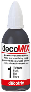 Decotric Universal-Abtönkonzentrat Schwarz 20 ml