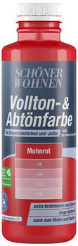 Schöner Wohnen Vollton- & Abtönfarbe Mohnrot 500 ml