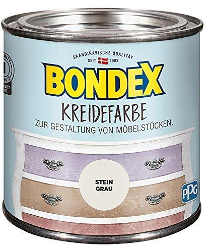 Bondex Kreidefarbe Stein Grau 500 ml
