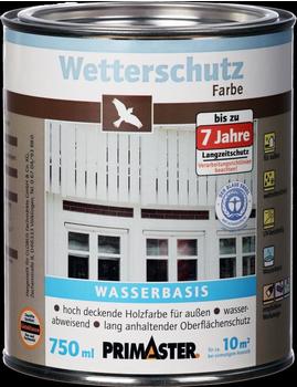 PRIMASTER Wetterschutzfarbe weiss 750 ml