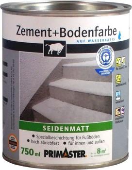 PRIMASTER Zement + Bodenfarbe kieselgrau seidenmatt 750 ml