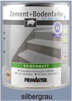 PRIMASTER Zement + Bodenfarbe silbergrau seidenmatt 5 l