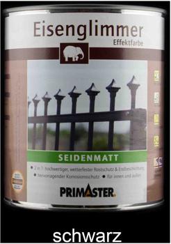 PRIMASTER Eisenglimmer-Effekt-Farbe seidenmatt schwarz 750 ml