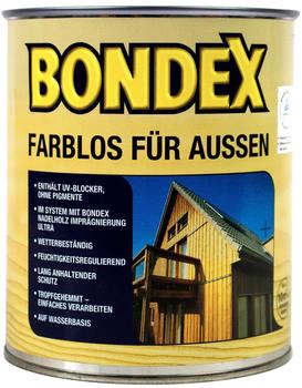 Bondex Holzschutzlasur Farblos für Außen 0,75 l