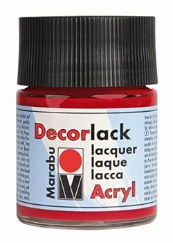 Marabu Decorlack Acryl kirschrot 50 ml