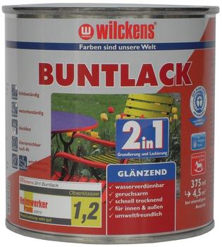 Wilckens Buntlack 2in1 glänzend 375 ml silbergrau