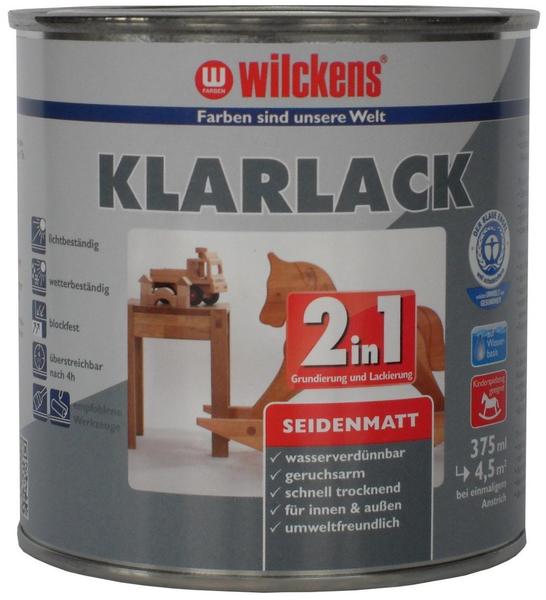 Wilckens 2in1 Klarlack 375 ml seidenmatt