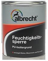 Feuchtigkeitssperre farblos 2,5L Albrecht, PU-Isoliergrund