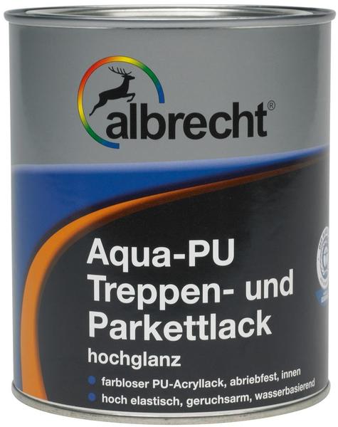Albrecht AZ Aqua-PU Treppen- und Parkettlack 750 ml glänzend