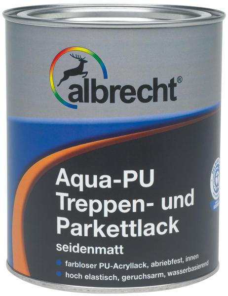 Albrecht AZ Aqua-PU Treppen- und Parkettlack 750 ml seidenmatt