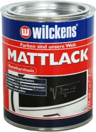 Wilckens Mattlack 750 ml schwarz