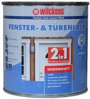 Wilckens - Fenster&t&uuml;renlack 2in1 Wei&szlig; Seidenmatt 0,75l 12993100050