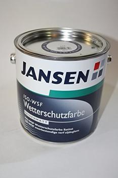 Jansen ISO-WSF Wetterschutzfarbe 2,5 l weiß