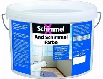 Schimmel X Anti Schimmel Farbe 2,5l