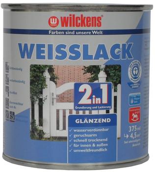 Wilckens Weißlack 2in1 glänzend 375 ml