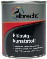 Albrecht - Fl&uuml;ssigkunststoff 2,5 L Silbergrau Ral 7001 Kunststofflack Innen...
