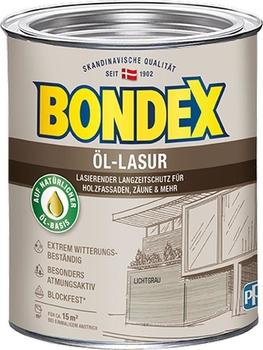 Bondex Öl-Lasur Lichtgrau 0,75 l (391322)