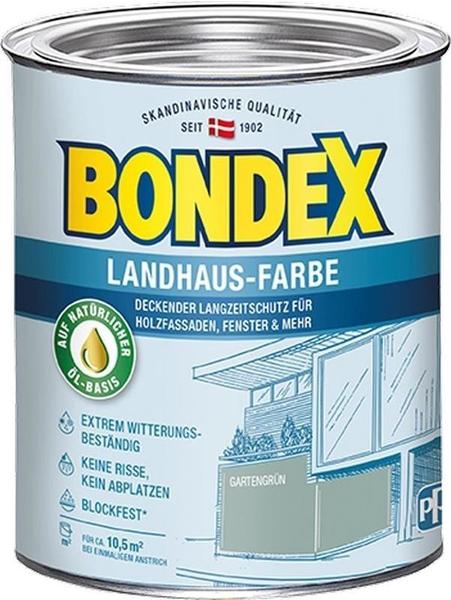 Bondex Landhaus-Farbe Gartengrün 0,75 l (391300)
